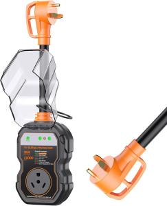 30 Amp RV Surge Protector with Circuit Analyzer