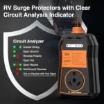 30 Amp RV Surge Protector with Waterproof Cover
