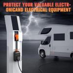 30 Amp RV Surge Protector with Weatherproof Cover