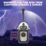 30Amp RV Surge Protector with Auto Shut-Off