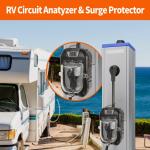 30Amp RV Surge Protector with Auto Shut-Off