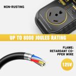 GEARGO 30A RV Surge Protector with LED Light