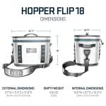 YETI Hopper Flip 18 Soft Cooler - Sandstone Pink