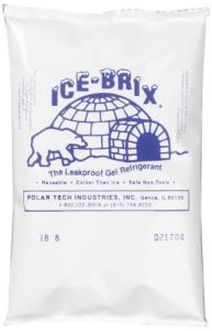 Polar Tech Ice-Brix Cold Packs - 6 oz (48 Pack)