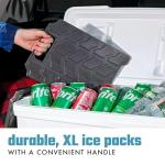 Fit & Fresh XL Slim Cooler Ice Packs, 2PK