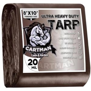 Extra Thick 8x10 Feet Heavy Duty Tarpaulin