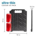 Fit & Fresh XL Slim Cooler Ice Packs, 2PK