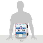 326-Piece First Aid Kit in Hard Red Case