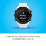 Garmin Approach S12 GPS Golf Watch, White