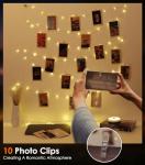 Portable Outdoor Camping String Lights with 8 Modes