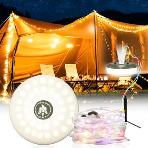 Camping String Lights with 8 Lighting Modes