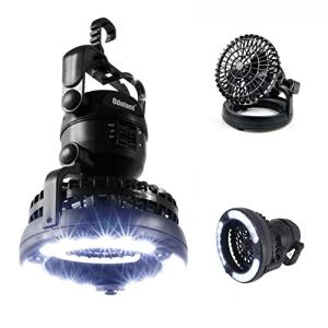 Odoland LED Camping Lantern with Ceiling Fan