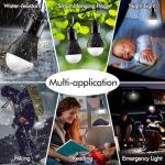 Portable LED Tent Lights - 4 Pack Lanterns