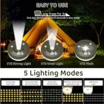 Camping String Lights with 8 Lighting Modes