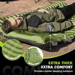 Self-Inflating Double Sleeping Pad with Pillow