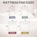 Sunbeam Heated Mattress Pad Queen – 12 Heat Settings