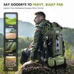 Self-Inflating Double Sleeping Pad with Pillow