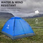 CAMEL CROWN Waterproof Camping Dome Tent for 2-5 People