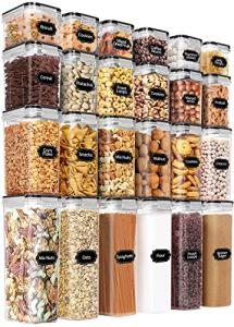 24-Piece BPA-Free Food Storage Container Set