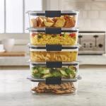 Rubbermaid Brilliance BPA-Free Food Storage Containers 5-Pack