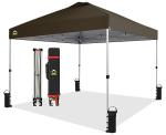CROWN SHADES 10x10 Pop Up Beach Canopy Tent