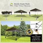 CROWN SHADES 10x10 Pop Up Beach Canopy Tent
