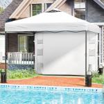 10'x10' Pop Up Canopy Tent with Sidewalls