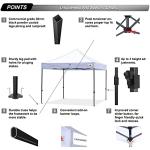 10x10 ABCCANOPY Commercial Pop Up Canopy Tent