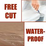 10 Pack Waterproof Plastic Drop Sheets for Camping