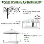 10'x10' Pop Up Canopy Tent with Sidewalls