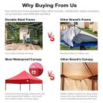 10x10 ABCCANOPY Commercial Pop Up Canopy Tent