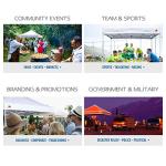 10x10 ABCCANOPY Commercial Pop Up Canopy Tent