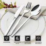 KINGSTONE 20-Piece Stainless Steel Flatware Set