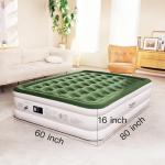 Zearna Queen Air Mattress with Built-in Pump