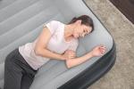 SleepLux Durable Inflatable Mattress with Built-In Pump