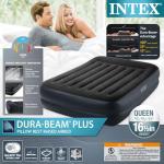 Intex Raised Queen Airbed with Built-in Pump
