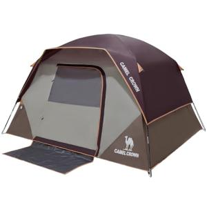 Camel Crown Waterproof 6-Person Camping Tent