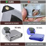 Heavy Duty Waterproof 10x20FT Tarp with Grommets