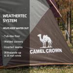 Camel Crown Waterproof 6-Person Camping Tent