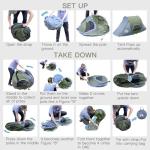 Night Cat Instant Pop-up Waterproof Camping Tent