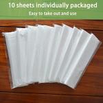 10 Pack Waterproof Drop Cloths for Camping Use