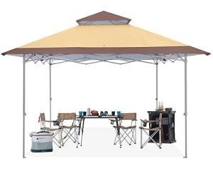 ABCCANOPY Quick-Set 13x13 Canopy Tent - Khaki