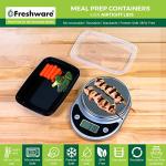 50-Pack BPA-Free Meal Prep Containers with Lids