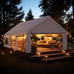 PHI VILLA 20'x16' Heavy Duty Party Tent
