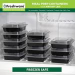 50-Pack BPA-Free Meal Prep Containers with Lids
