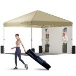 10x10 Instant Shade Canopy Tent with Walls
