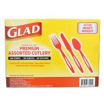 Heavy Duty Disposable Cutlery Set - 240 Pieces