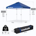 Nazhura 10' x 10' Pop Up Canopy Tent
