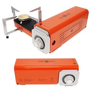 Compact Butane Camp Stove with Carrying Case