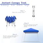 Oneofics 10x10 FT Pop Up Canopy Tent